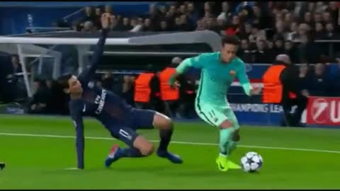 Neymar dive vs Di Maria ?