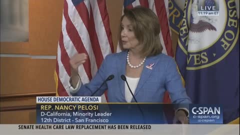 Nancy Pelosi Explains the Wrap-Up Smear