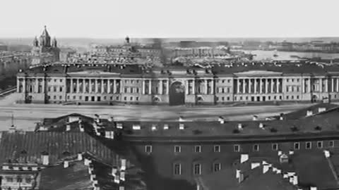 Tartaria Info. They Built the Buildings Before Roads and People? 1861 Empty Saint Petersburg