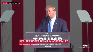 Donald Trump Rally in Houston Texas - November 2, 2023