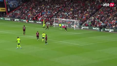 All arsenal goals against Bournemouth