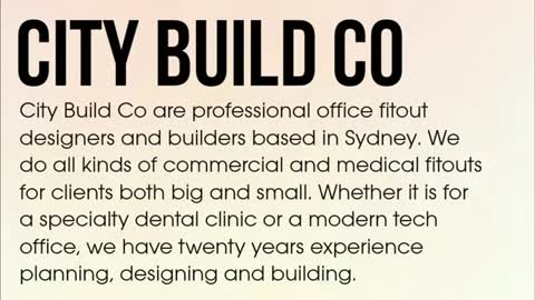 Medical Office Fitouts