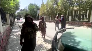 Taliban take civilian weapons, airport in turmoil