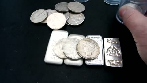 Stacking Morgan and Peace Dollars? #coincollecting