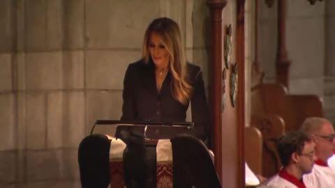 Melania Trump Gives Powerful Eulogy At Her Mother's Funeral