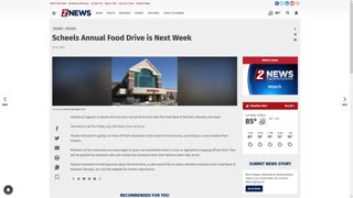 Scheels in Sparks, NV Hosting Food Drive on Friday, July 21