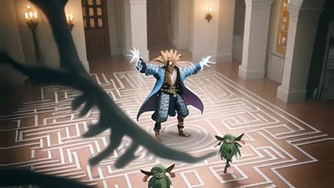 Unleash Magic Dance with AI Animated Video: Tribute to David Bowie's Labyrinth!