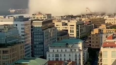 Massive Explosion in Beirut, Lebanon- Aug 4, 2020