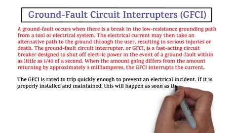 GFCI - Ground Fault Circuit Interrupter __ Types of GFCI __ HSE STUDY GUIDE