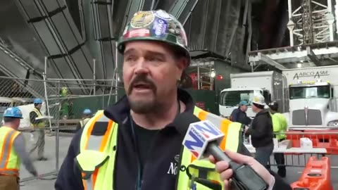 NYC Construction Worker Is NOT Happy With Joe Biden