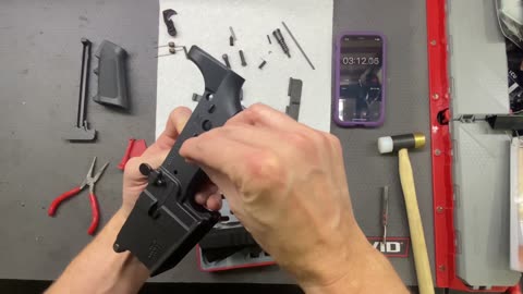 Full AR15 rifle assembly in 17 minutes