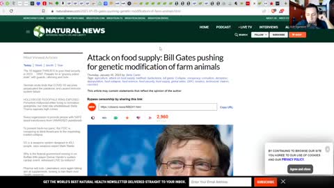 BILL GATES ATTACKS FOOD SUPPLY! - GMO LIVESTOCK & DESTRUCTION OF FARM LAND! - RATIONS CONTINUE!