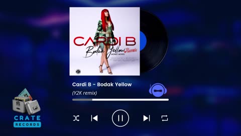 Cardi B - Bodak Yellow (Y2K Remix) | Crate Records