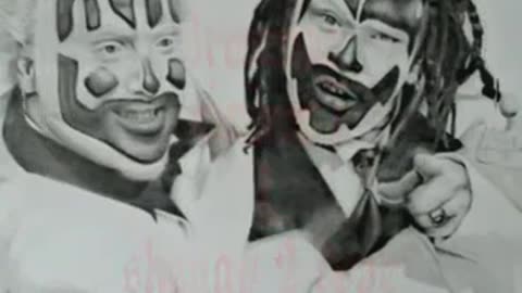Drawing ICP - Violent J and Shaggy2Dope