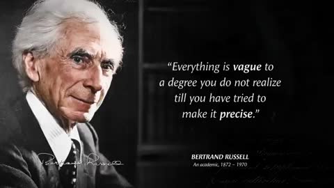 Bertrand Russel's Quotes not knowing which makes you fool
