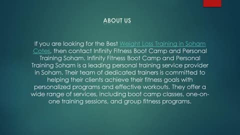 Get Weight Loss Training in Soham Cotes