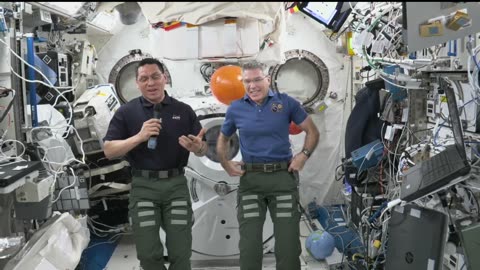 Expedition 69 Space Station Crew Answers Kingfisher, Oklahoma, Student Questions - Aug. 14, 2023