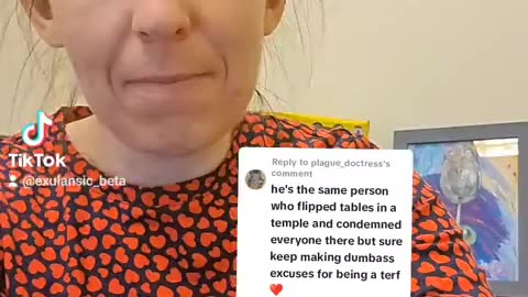 Jesus the TERF (Tiktok short)