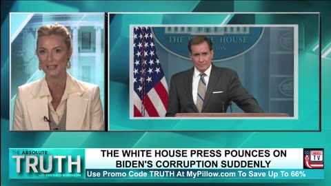 THE WHITE HOUSE PRESS POUNCES ON BIDEN'S CORRUPTION SUDDENLY