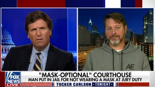 Tucker Carlson: Man Arrested For Not Wearing A Mask