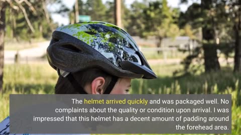 Customer Feedback: Bell Richter Youth Helmet