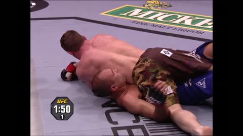 Matt Hughes Dominates Royce Gracie