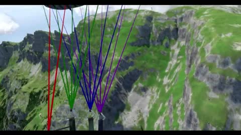Ridge Lift Hangout Session! Paragliding Glider Sim VR - Swiss Alps Map
