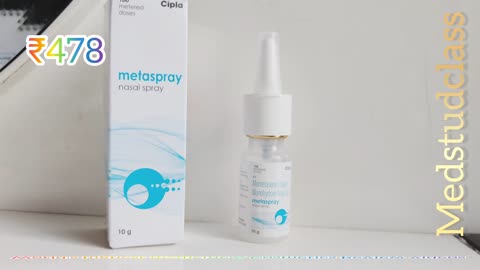 Metaspray nasal spray सर्दी में काम आनेवाली nasal spray mometasone nasal spray