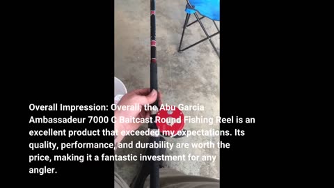 Honest Comments: Abu Garcia Ambassadeur 7000 C Baitcast Round Fishing Reel