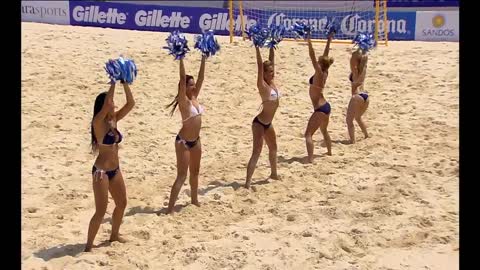 Beach Soccer Worldwide Riviera Maya Cup 2013 - Cheerleaders in Action