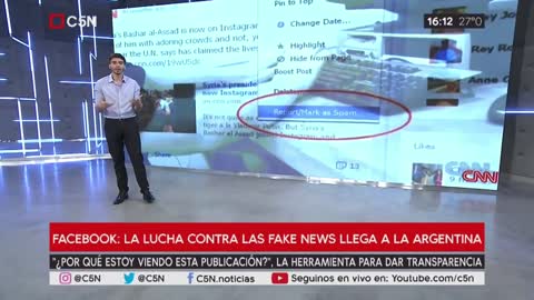 Facebook: La lucha contra las fake news llega a la Argentina