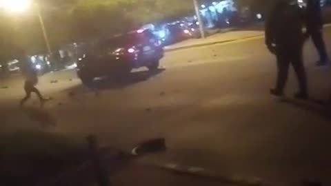 Carro de valores atropelló y mató a un peatón en Soledad