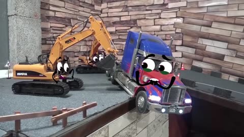 Dangerous Idiots Dump Truck RC Truck Driving Fails Compilation Lucky Doodles