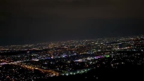 Islamabad night view 4k amazing view HDR 2023