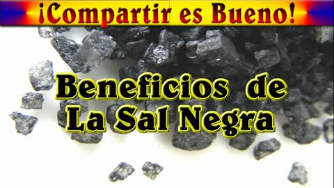 Beneficios de La Sal Negra