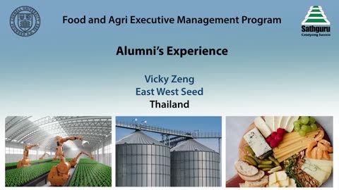 Food and Agri Executive Management Program (AMP).