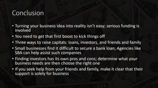 Business Startup Capital