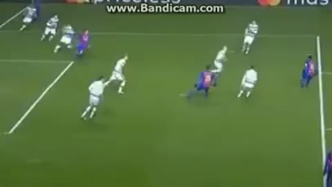 Messi scored great goal vs Celtic