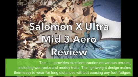 Honest Comments: Salomon Women's X Ultra Pioneer Aero Hiking Shoes Trail Running