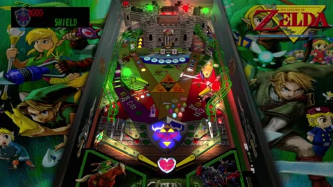 Legend of Zelda visual pinball /VPX game play