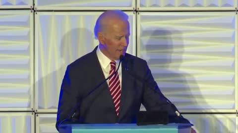 Biden tells crowd he's a Democratic candidate for United States Senate while running for President
