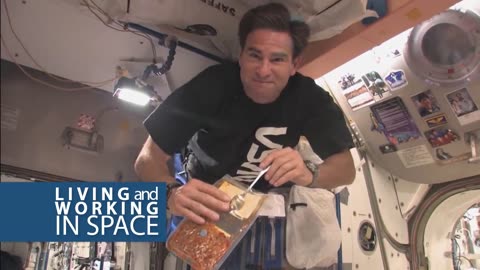 Touching Down on Earth: Living and Working in Space Advanced Food Tech's End #nasa