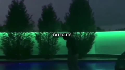 Tristan Tate's Epic Pool Jump