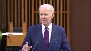 Biden - Today I Applaud China....