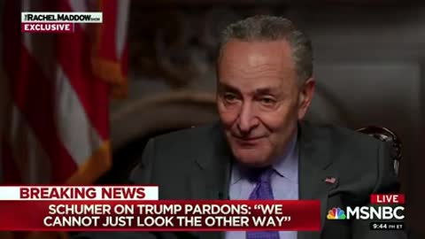 Chuck Schumer admits on MSDNC they want to impeach Trump to prevent him from running in 2024