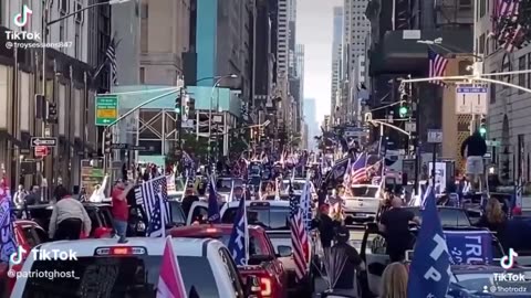Rally in New York in support of President Trump - March 19th, 2023