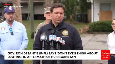 DeSantis Supporting 2nd Amendment in the Aftermath of Hurricane Ian
