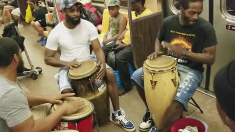 NYC SUBWAY DRUMMERS