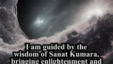 Expanding my perception – I’m guided by the wisdom of Sanat Kumara.