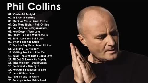 Phil Collins, Rod Stewart, Scorpions, Air Supply, Bee Gees, Lobo -Soft Rock Songs 70s 80s 90s Ever